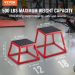 Plyometric Jump Box, 12 Inch Plyo Box, Steel Plyometric